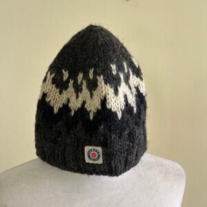 Icewear Iceland Beanie Wool Fair Isle Nordic Unisex Insulated Winter Cap
